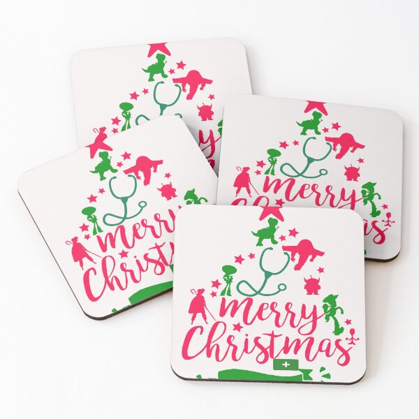 Item preview,  Merry Christmas Trees Funny nurses  designed and sold by saidaone.