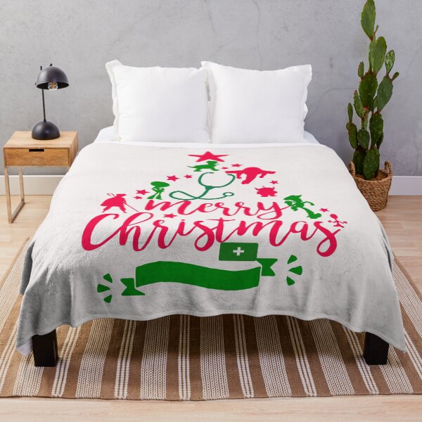 Item preview, Merry Christmas Trees Funny nurses designed and sold by saidaone.