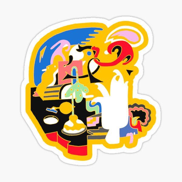Visages de Mac Miller Sticker