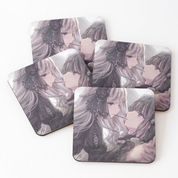 Item preview, Cute anime girls together designed and sold by LokShyu.