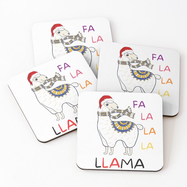Item preview, Fa La La La Llama Christmas Lights Snowflakes designed and sold by player-502.