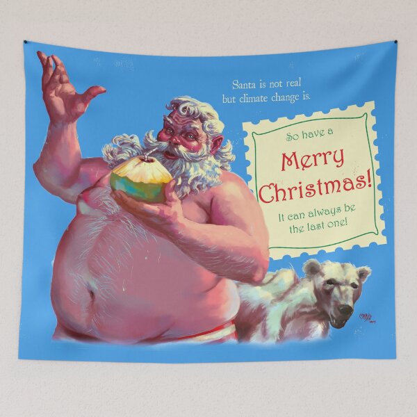 Item preview, A Warm Christmas Card T-Shirt designed and sold by Victor Maristane.