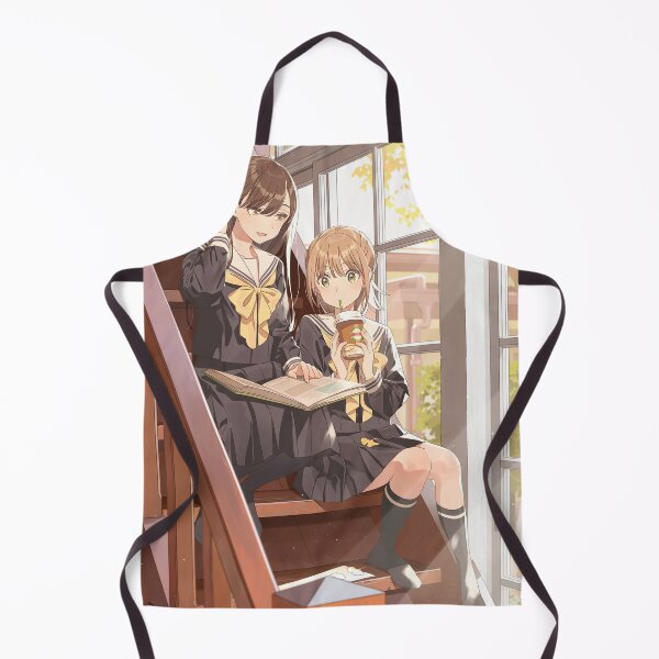 Item preview, Cute anime girls reading designed and sold by LokShyu.