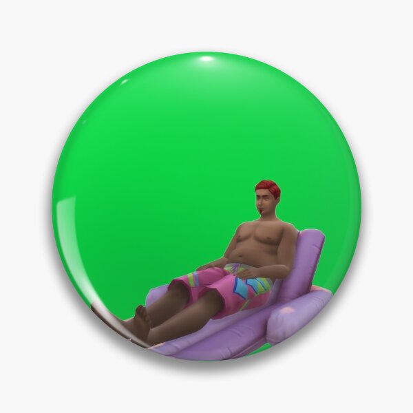 Item preview, Florida Man on a Floatie designed and sold by Teplo Designs.