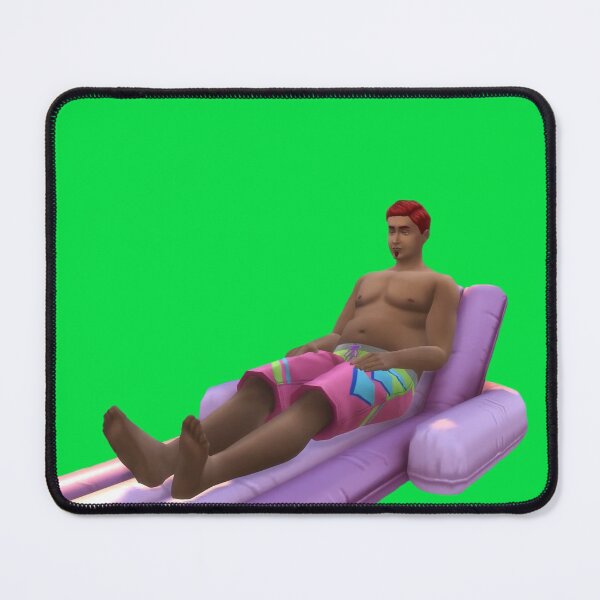 Item preview, Florida Man on a Floatie designed and sold by Teplo Designs.