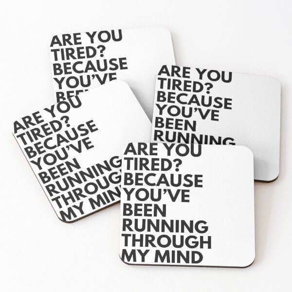 Item preview, Are you tired because you've been running through my mind designed and sold by aboniteblanc.