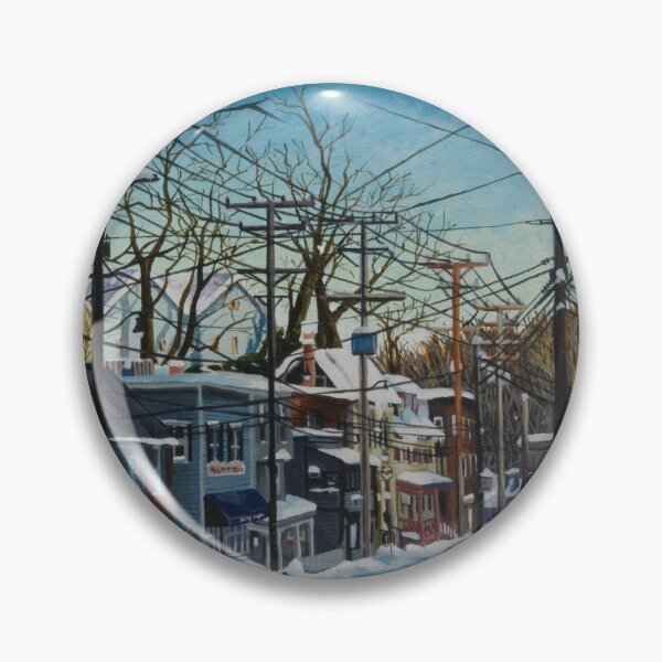 Item preview, Ellicott City Snow designed and sold by LauraWolfArtist.