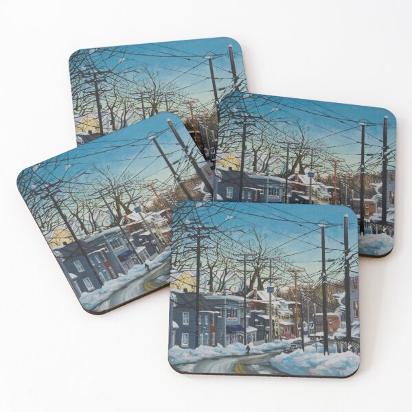 Item preview, Ellicott City Snow designed and sold by LauraWolfArtist.
