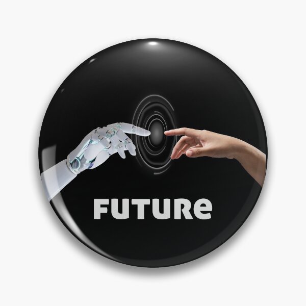 Item preview, The Future Technology human touch cut out designed and sold by SweetbeStore.