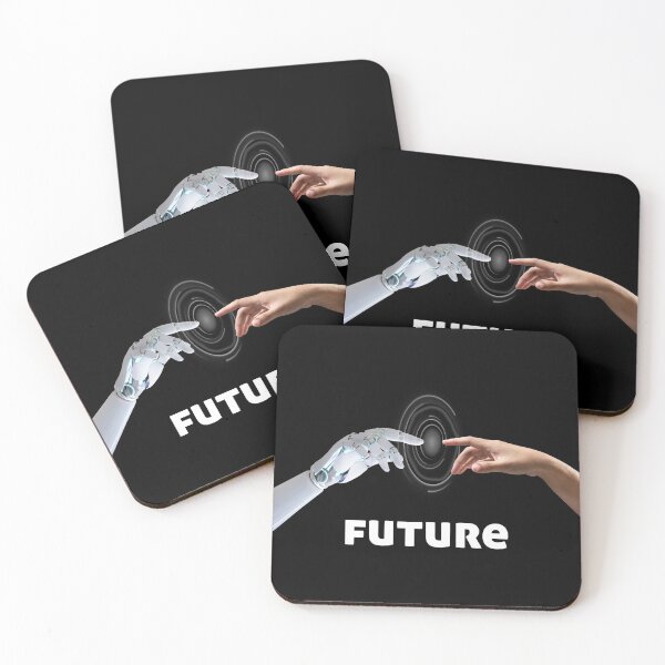 Item preview, The Future Technology human touch cut out designed and sold by SweetbeStore.