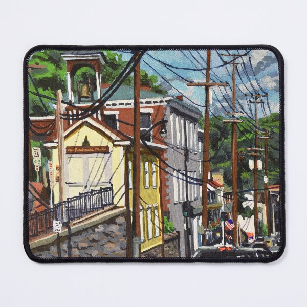 Item preview, Ellicott City Firehouse Museum designed and sold by LauraWolfArtist.