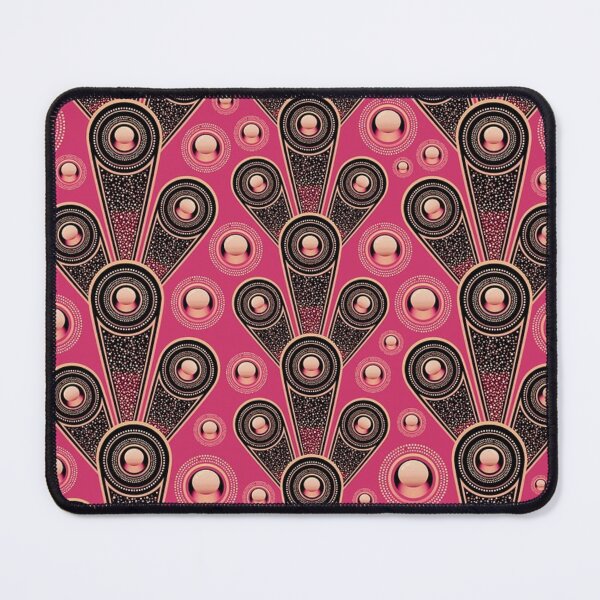 Item preview, Pink and brown abstract pattern designed and sold by NoahDea.