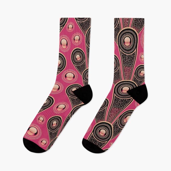 Item preview, Pink and brown abstract pattern designed and sold by NoahDea.