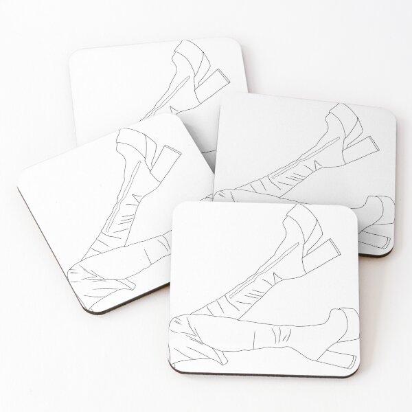 Item preview, Platform Shoes Line Work Lineart designed and sold by TaniaRays.