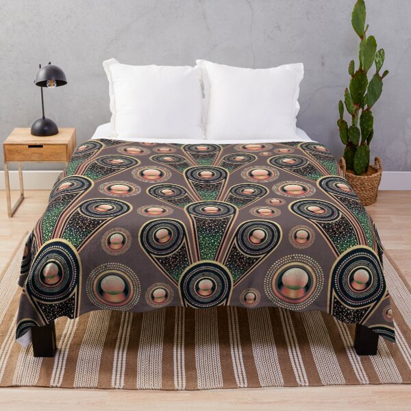 Item preview, Brown abstract pattern designed and sold by NoahDea.