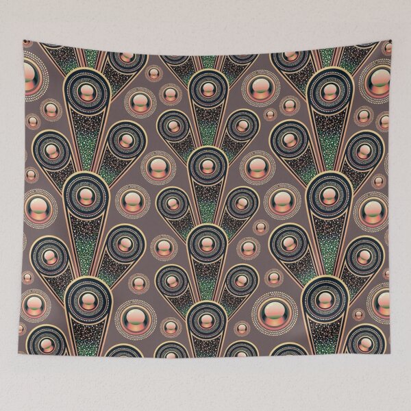 Item preview, Brown abstract pattern designed and sold by NoahDea.