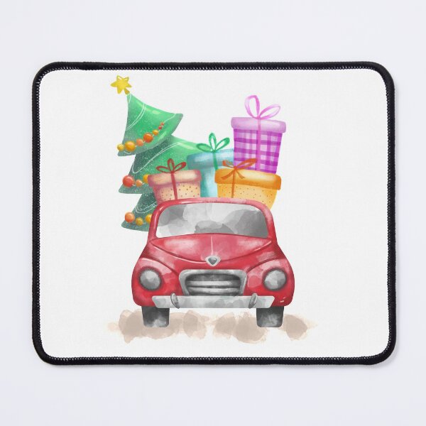 Item preview, Christmas tree and presents in the car designed and sold by RaspberryParty.