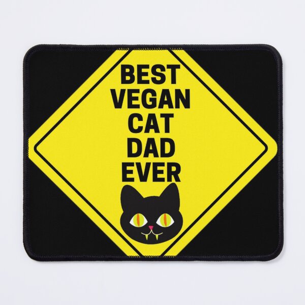 Item preview, best vegan cat dad ever designed and sold by Dreamofstyle7.