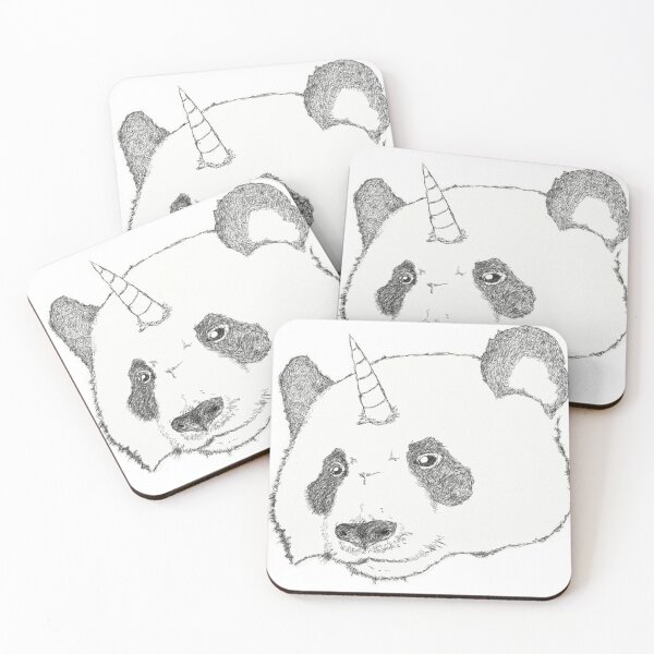 Item preview, Unicorn Panda designed and sold by GoodOldRetro.