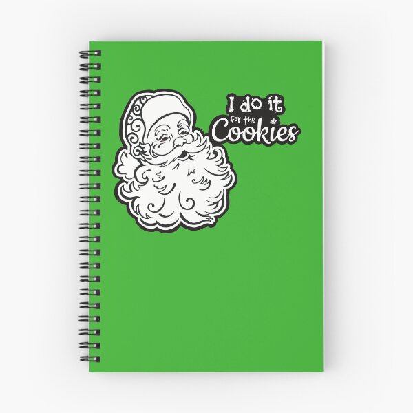 Item preview, Stoned Santa-I do it for the cookies-Funny Stoner Christmas  designed and sold by YomeHayin.