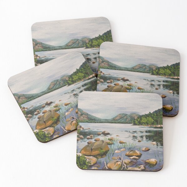 Item preview, Jordan Pond, Maine designed and sold by LauraWolfArtist.