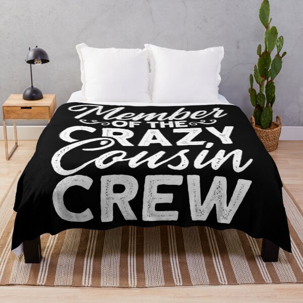 Item preview, Member of The Crazy Cousin Crew Funny Cousin Party Birthday designed and sold by FauzIDEA.