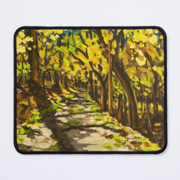 Item preview, C & O Canal Towpath, November designed and sold by LauraWolfArtist.