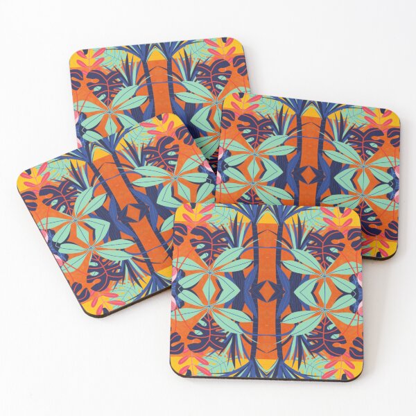 Item preview, Exotic Tropical Leaves Seamless Pattern designed and sold by Designs By YL.