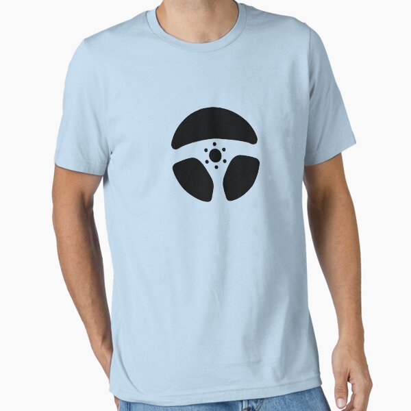 Car steering wheel - Negative Space Essential T-Shirt
