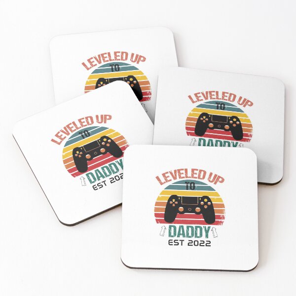 Item preview, Leveled Up to Daddy Est 2022 designed and sold by Beinfashion.