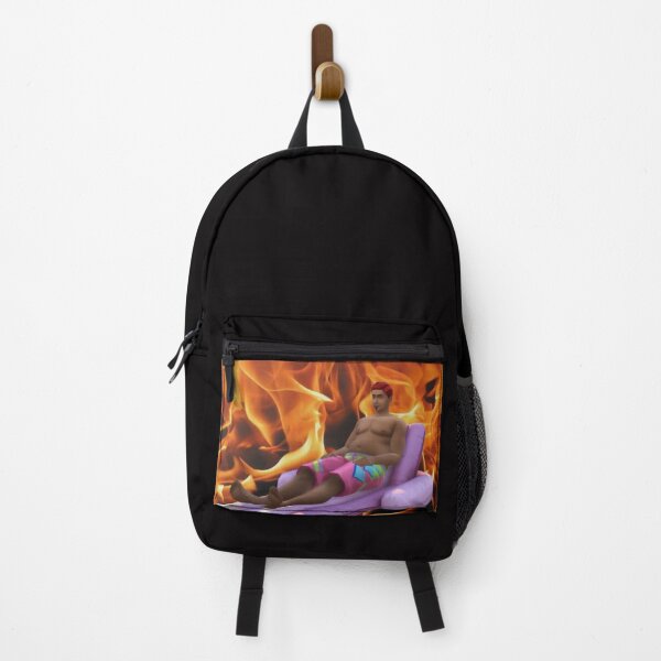 Item preview, Florida man + floatie + fire designed and sold by Teplo Designs.