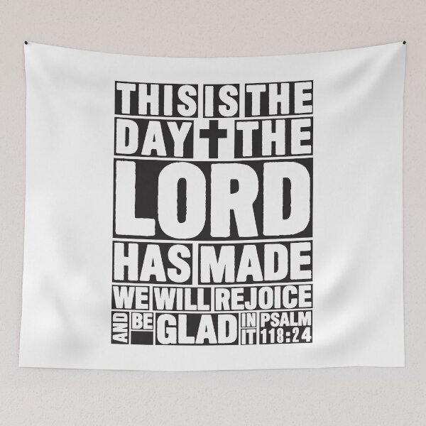 Item preview, Psalm 118:24 This is the day the Lord has made designed and sold by plushism.