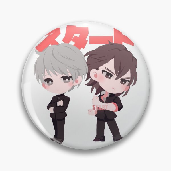 Item preview, Okino and Hijiyama- START! (Official Art) designed and sold by SnowingRivers.