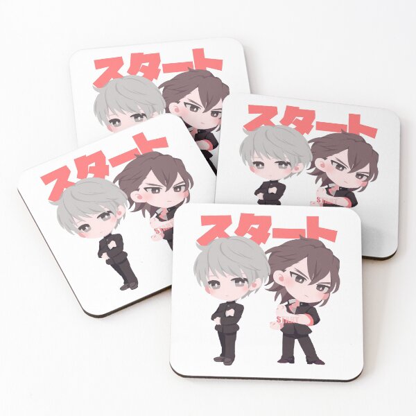 Item preview, Okino and Hijiyama- START! (Official Art) designed and sold by SnowingRivers.
