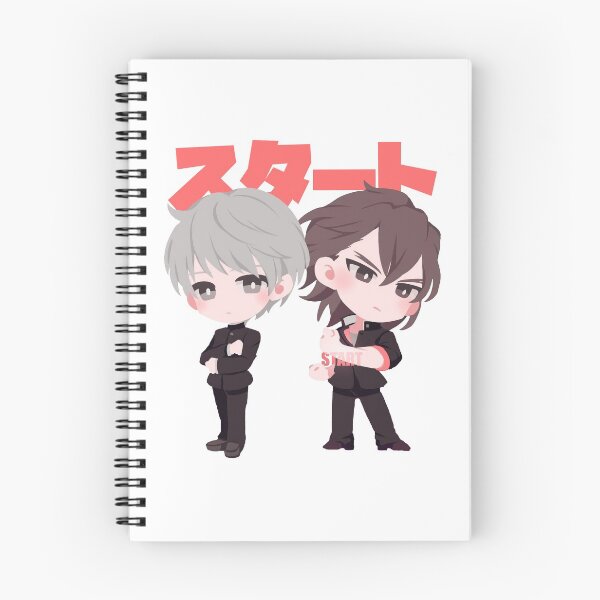 Item preview, Okino and Hijiyama- START! (Official Art) designed and sold by SnowingRivers.