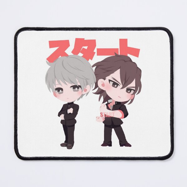 Item preview, Okino and Hijiyama- START! (Official Art) designed and sold by SnowingRivers.