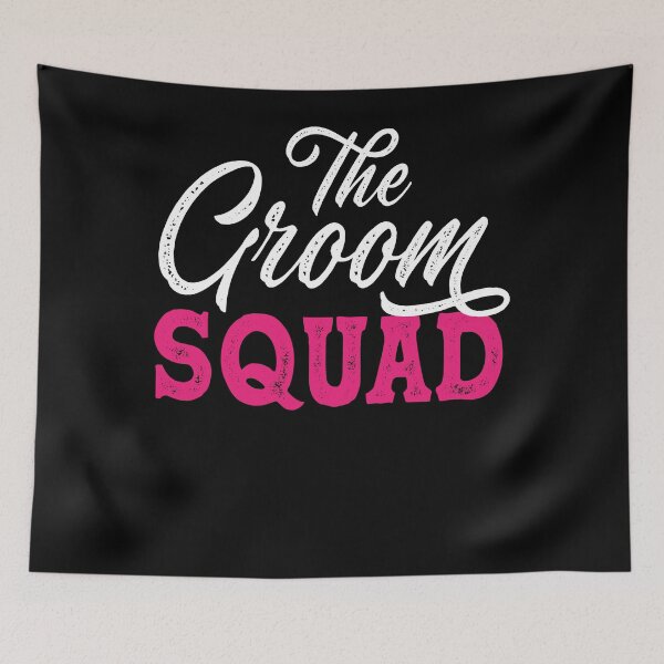 Item preview, The Groom Squad bachelor Groom Wedding Gifts party designed and sold by FauzIDEA.