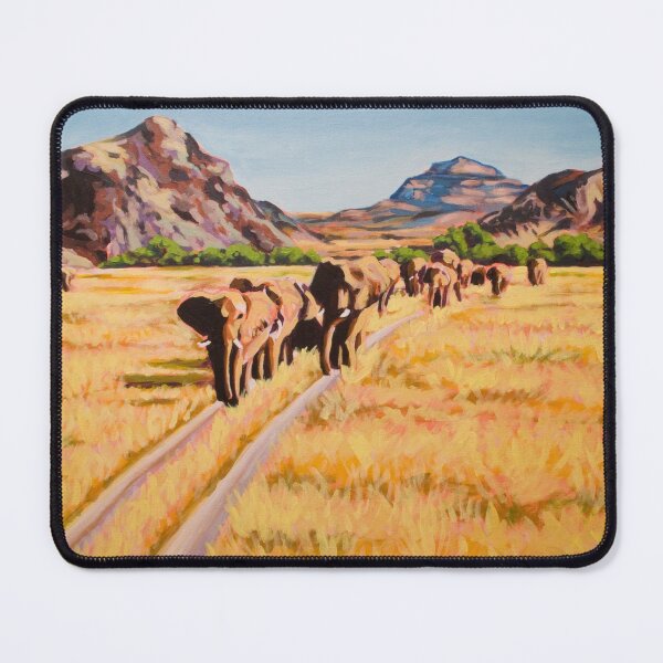 Item preview, Elephant Landscape designed and sold by LauraWolfArtist.