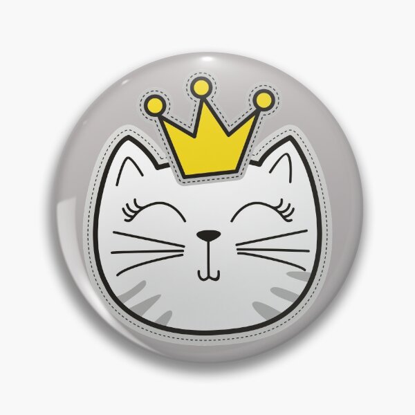 Item preview, CAT IN A CROWN CUTE CATS FUNNY  designed and sold by AZEM-ST.