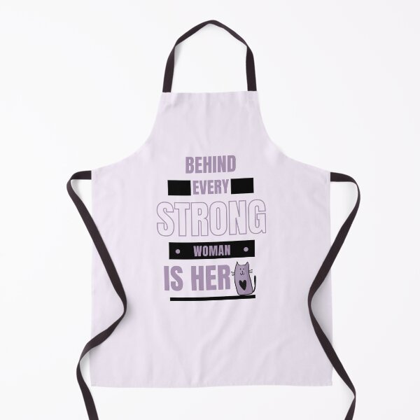 Item preview,  Behind Every Strong Woman Is Her Cat designed and sold by BYNANA80.