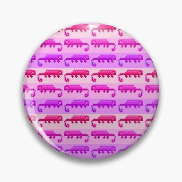 Item preview, Little Pink Pixel Lizards designed and sold by rin3d .