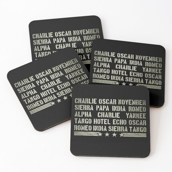 Item preview, Conspiracy Theorist - Phonetic Alphabet Military-Style  designed and sold by NatIntrovertSoc.
