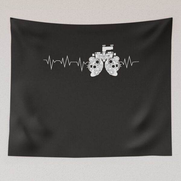 Item preview, Optometrist Eye Care Doctor Heartbeat Optometry Art For Opticians designed and sold by MrEddie10.