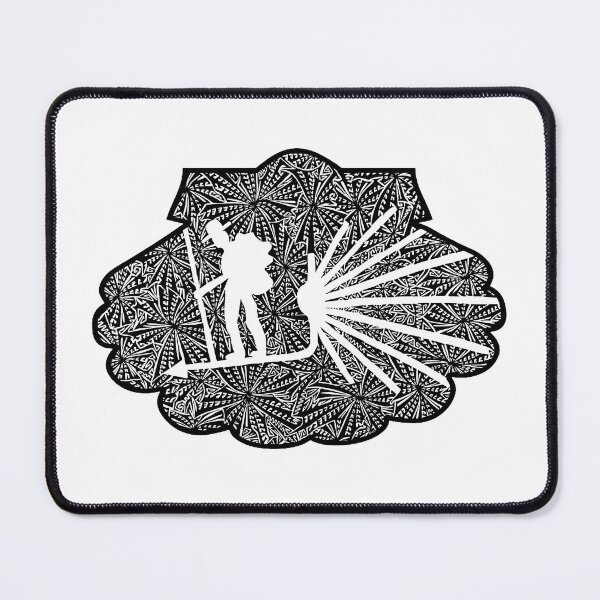 Item preview, Way of St. James pilgrims designed and sold by TanTrisTani.