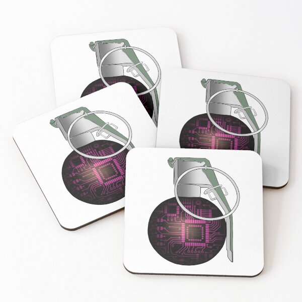 Item preview, Pink Circuitry Grenade designed and sold by AuraWalker1.
