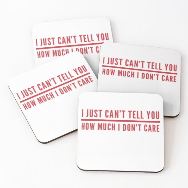 Item preview,  i cant tell you how little i care 2-bad attitude sayings designed and sold by 1andydesign.