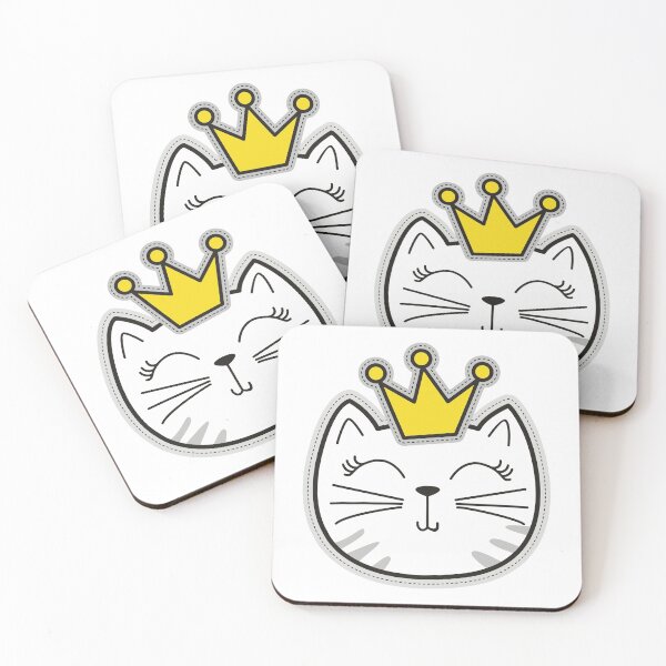 Item preview, CAT IN A CROWN CUTE CATS FUNNY  designed and sold by AZEM-ST.