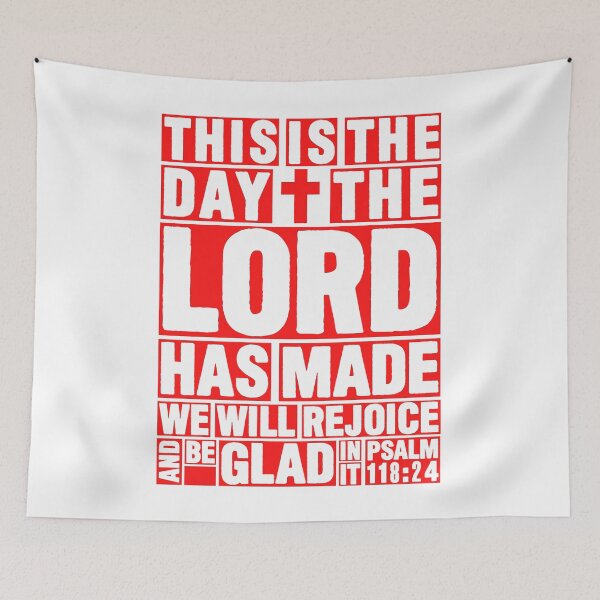 Item preview, Psalm 118:24 This is the day the Lord has made designed and sold by plushism.