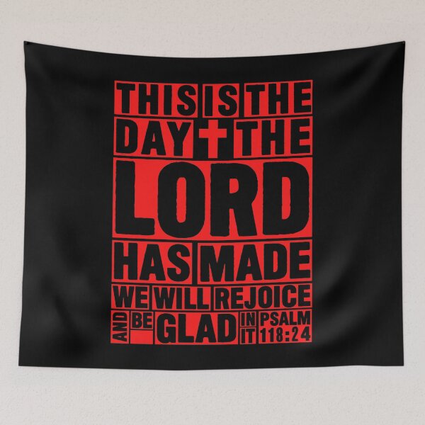 Item preview, Psalm 118:24 This is the day the Lord has made designed and sold by plushism.
