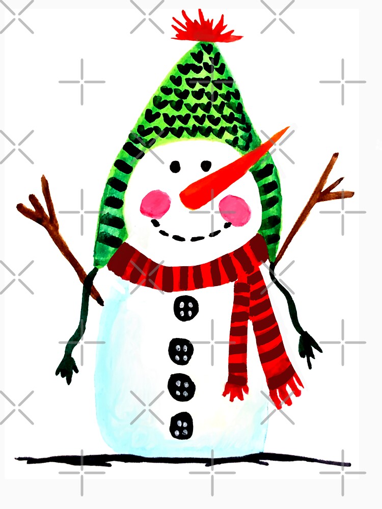 Snowman by carlygraphist